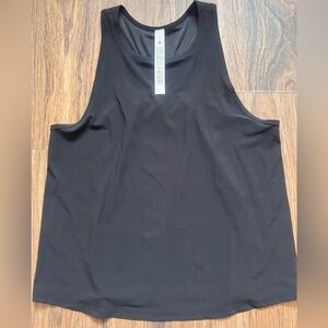 Lululemon Athletica Ruched Black Tank Top